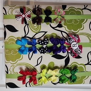 Hair Accessories 16pc Lot SMALL Bows